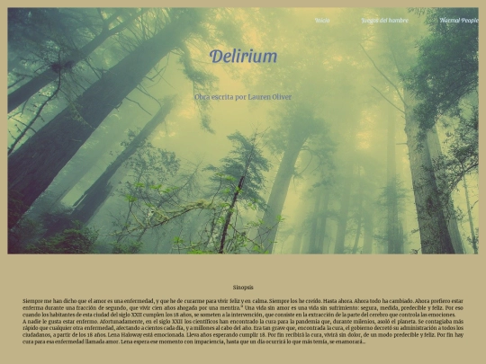 libros/delirium screenshot