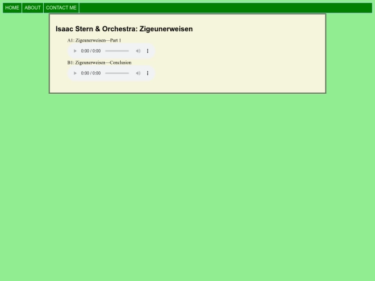 zigeunerweisen screenshot