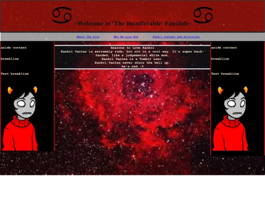 test screenshot