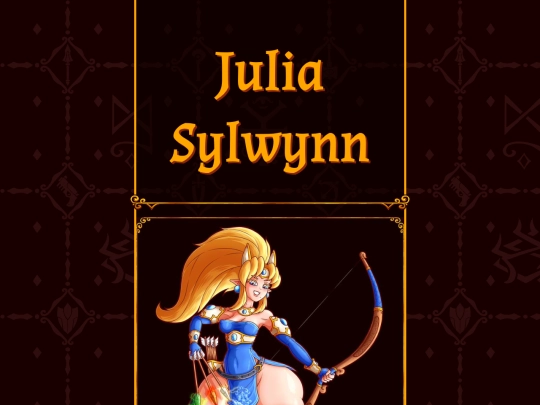 Pages/CharacterPages/Julia screenshot