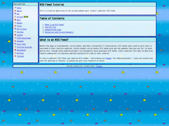 coding/rss-tutorial screenshot