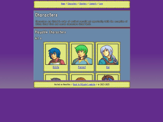games/cycle-of-remorse/characters screenshot