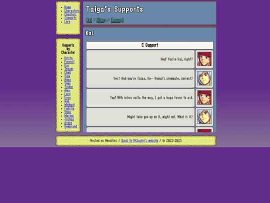 games/cycle-of-remorse/supports/taiga screenshot