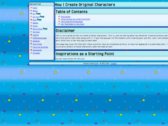 ocs/character-creation screenshot