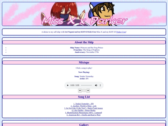 shrines/iori-x-kiki/miss-x-x-parker screenshot