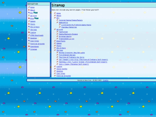 sitemap screenshot