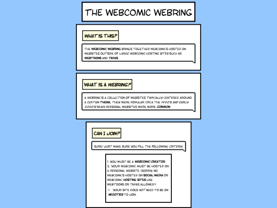 webcomic-webring screenshot