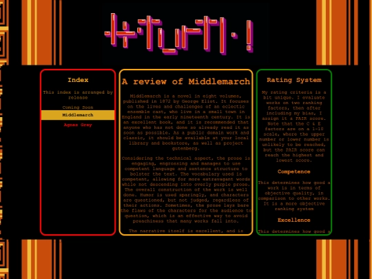 middlemarch screenshot
