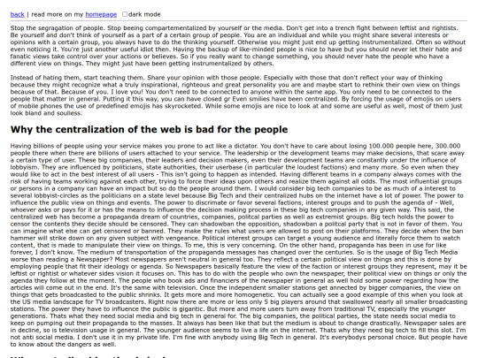 decentralize-the-web screenshot
