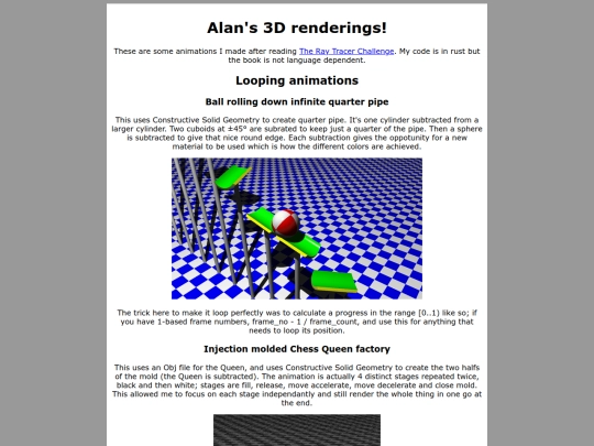 raytracing screenshot