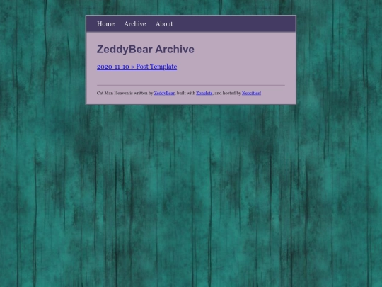 archive screenshot