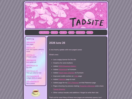 updates screenshot