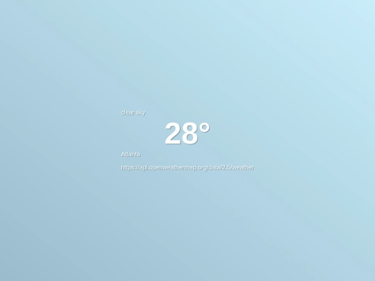 api screenshot