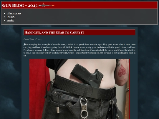 Firearms/FirearmsBlog screenshot