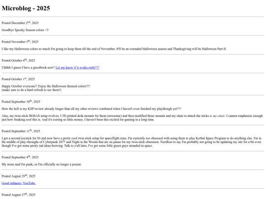 MicroBlog screenshot