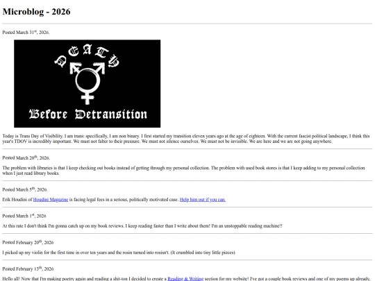MicroBlog2026 screenshot