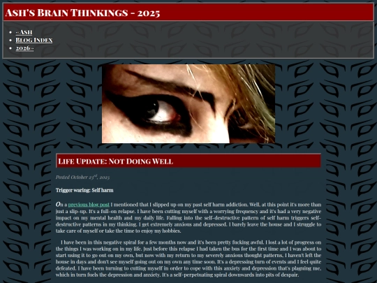 Personal/PersonalBlog screenshot