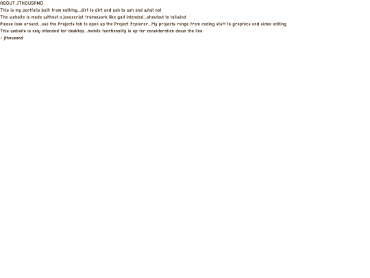 html/About screenshot