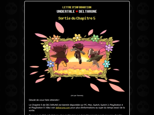 newsletters/undertale/17/main screenshot