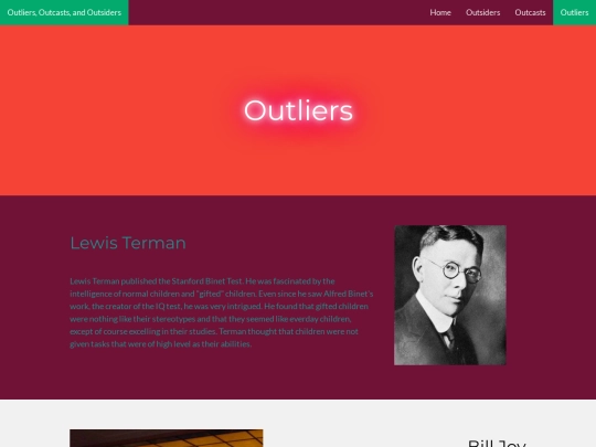 outliers screenshot