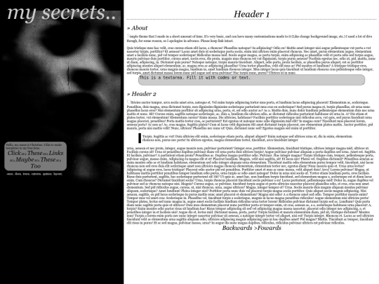 secrets screenshot