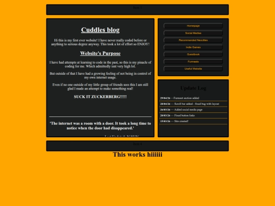 recommendedneocities screenshot