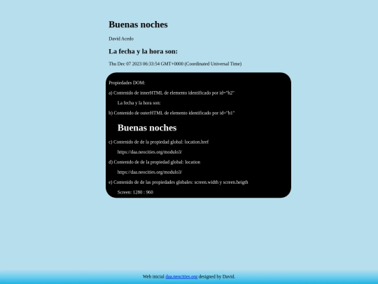 modulo3 screenshot