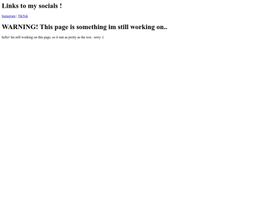 links screenshot