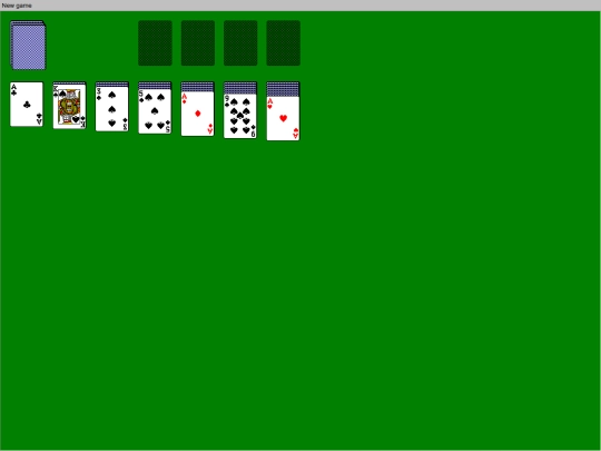 solitaire screenshot