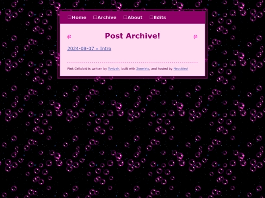 archive screenshot
