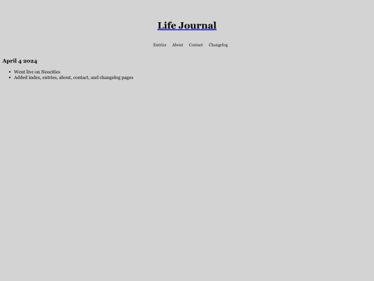 changelog screenshot