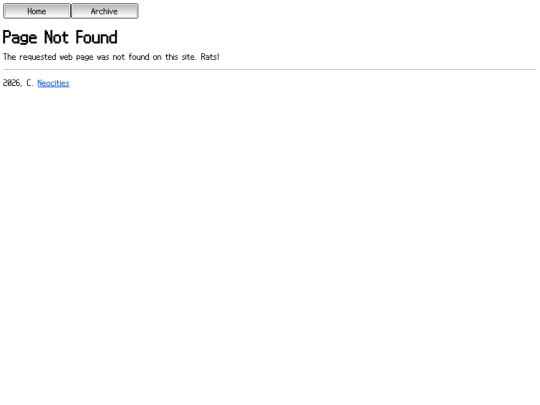 blog/not_found screenshot