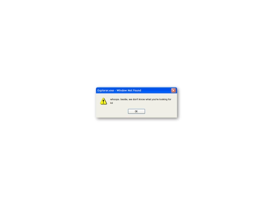not_found screenshot