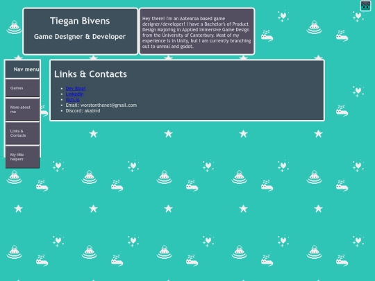 links screenshot