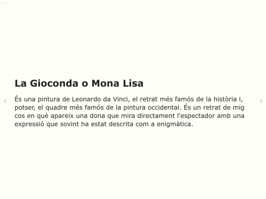 pintors/gioconda screenshot