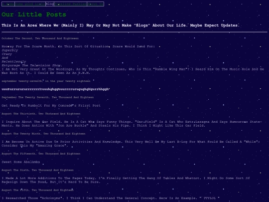 blag screenshot