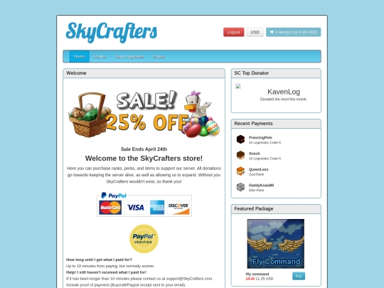 store screenshot