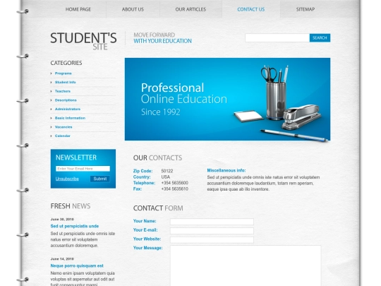contact-us screenshot