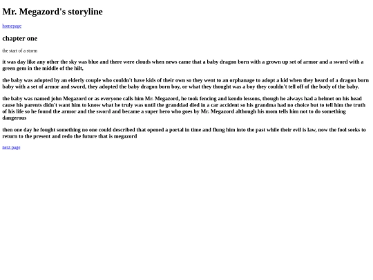 mr. megazords/storyline1 screenshot