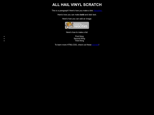 ALLHAILVINYLSCRATCH screenshot