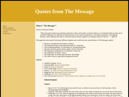 resources/themessage screenshot