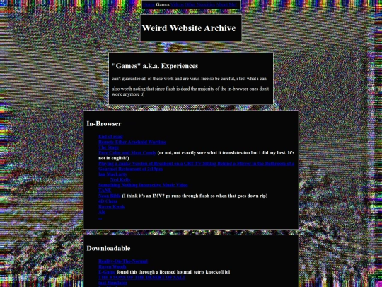 games screenshot