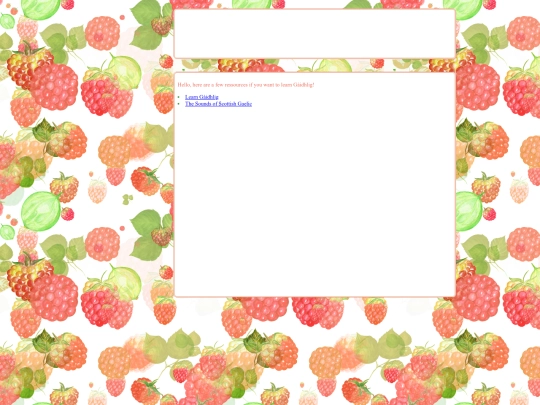 Ressources for gàdhlig screenshot