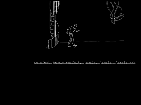 site web création numérique/walking screenshot