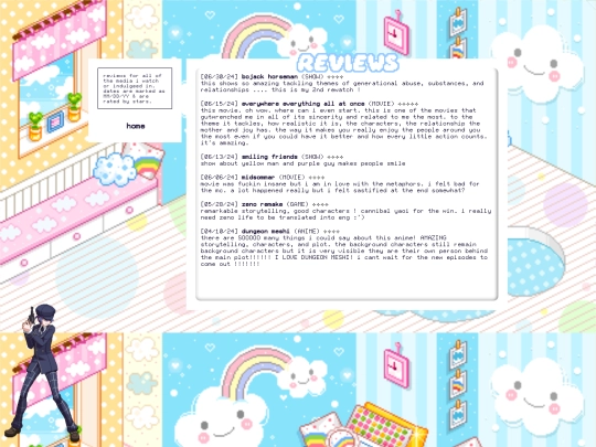 reviews screenshot