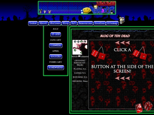 blog screenshot