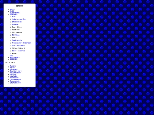 sitemap screenshot