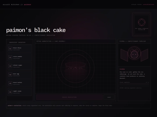 realms/baking screenshot