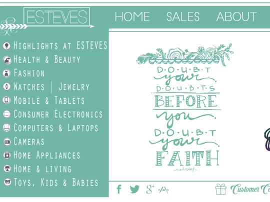 electronics screenshot