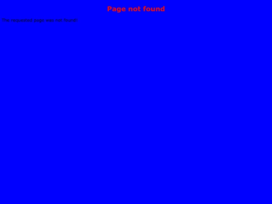 not_found screenshot